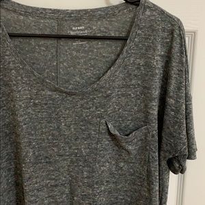 Grey pocket tee